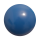 Mini plastic bal 10 cm - druk op 1 positie blauw
