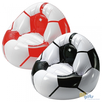 Afbeelding van relatiegeschenk:Inflatable football chair "Coach"