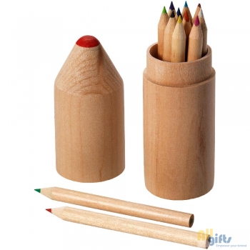 Afbeelding van relatiegeschenk:Bossy 12 delige potlodenset
