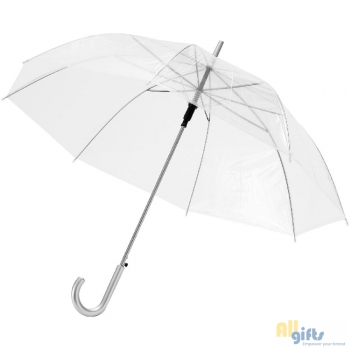 Afbeelding van relatiegeschenk:Kate 23" transparante automatische paraplu