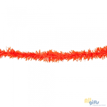 Afbeelding van relatiegeschenk:St. PVC slinger oranje (10 m) brandvertragend
