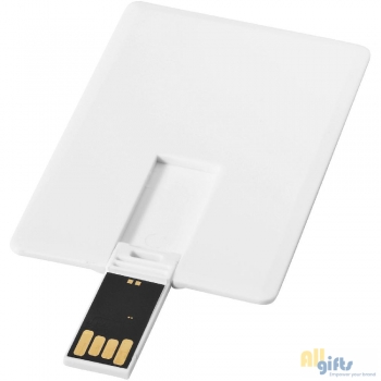 Afbeelding van relatiegeschenk:Slim creditcard-vormige USB 2GB