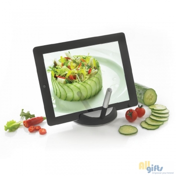 Afbeelding van relatiegeschenk:Chef tablet standaard met touchpen