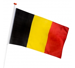 St. Vlag Belgie (90 x 150 cm) bedrukken