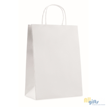 Afbeelding van relatiegeschenk:Papieren tas (Large) 150 gr/m²