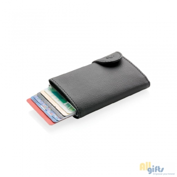 Afbeelding van relatiegeschenk:C-Secure aluminium RFID kaarthouder & portemonnee