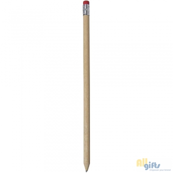 Afbeelding van relatiegeschenk:Cay houten potlood met gum
