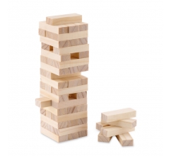 Houten toren spel bedrukken