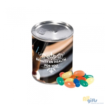 Afbeelding van relatiegeschenk:Blikje met jelly beans