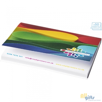 Afbeelding van relatiegeschenk:Sticky-Mate® A7 softcover sticky notes 100x75mm