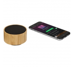 Cosmos bamboe Bluetooth® speaker bedrukken