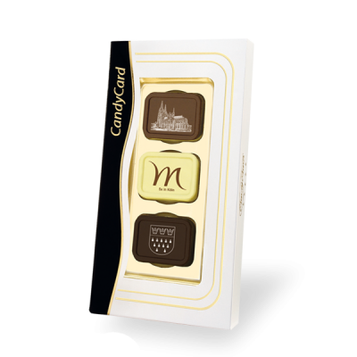 Afbeelding van relatiegeschenk:3 fotobonbons in geschenkdoos