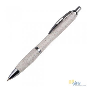 Afbeelding van relatiegeschenk:Pen van tarwestro