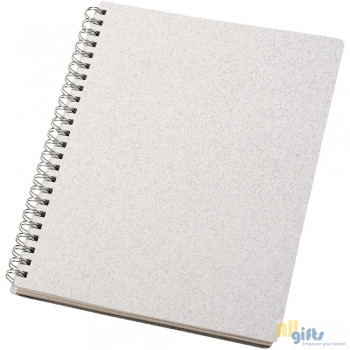 Afbeelding van relatiegeschenk:Blanco A5-formaat wire-O notitieboek