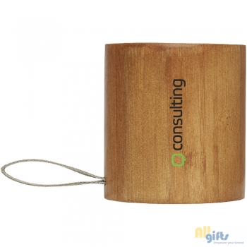 Afbeelding van relatiegeschenk:Lako bamboe Bluetooth®-speaker