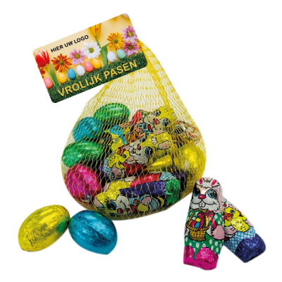 Afbeelding van relatiegeschenk:Netjes Paaseitjes + Paashaasjes