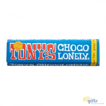 Afbeelding van relatiegeschenk:Tony's Chocolonely Puur chocoladereep 70%, 50 gram