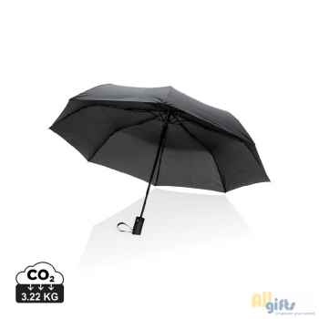 Afbeelding van relatiegeschenk:21" Impact AWARE™ RPET 190T mini auto open paraplu