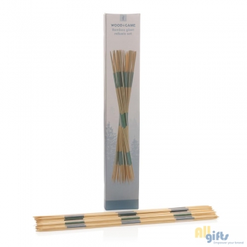 Afbeelding van relatiegeschenk:Extra grote bamboe mikado set