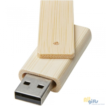 Afbeelding van relatiegeschenk:Rotate USB flashdrive van 8 GB van bamboe