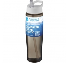 H2O Active® Eco Tempo drinkfles van 700 ml met tuitdeksel bedrukken
