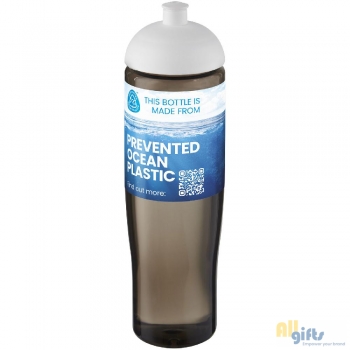 Afbeelding van relatiegeschenk:H2O Active® Eco Tempo drinkfles van 700 ml met koepeldeksel