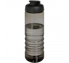 H2O Active® Eco Treble 750 ml drinkfles met klapdeksel bedrukken