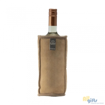 Afbeelding van relatiegeschenk:KYWIE Wine Cooler Camel Suede wijnkoeler