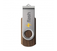USB Twist Woody 16 GB bedrukken