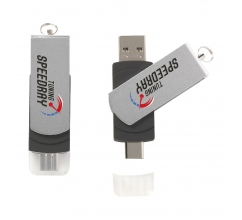 USB Dual Connect 3.0 - Type-C 16 GB bedrukken