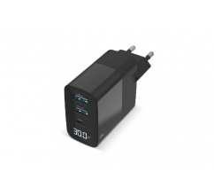 Sitecom CH-1001 30W GaN Power Delivery Wall Charger with LED display bedrukken