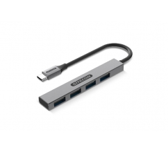 Sitecom CN-5001 USB-C to 4x USB-A Nano hub bedrukken