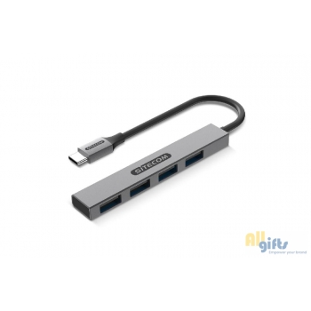 Afbeelding van relatiegeschenk:Sitecom CN-5001 USB-C to 4x USB-A Nano hub