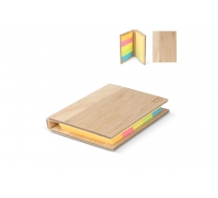 Sticky notes bamboe 2 bedrukken