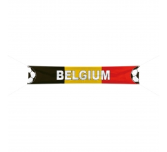 Spandoek Belgie - 360x60cm bedrukken
