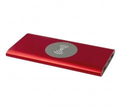 Juice type-C draadloze powerbank van 8000 mAh van gerecycled aluminium bedrukken