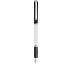 Waterman Hemisphere vulpen met kleurblokken en palladium afwerking (blauwe inkt) bedrukken