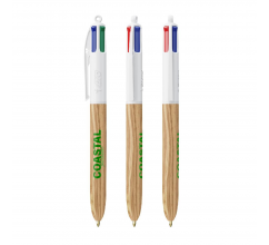 BIC® 4 Colours Wood Style bedrukken