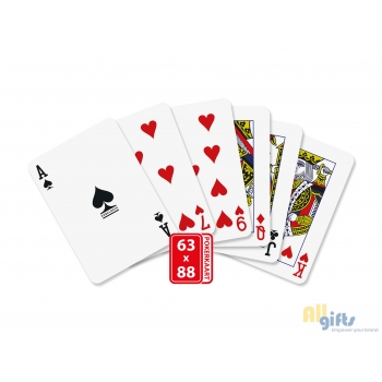 Afbeelding van relatiegeschenk:Pokerkaarten in doosje