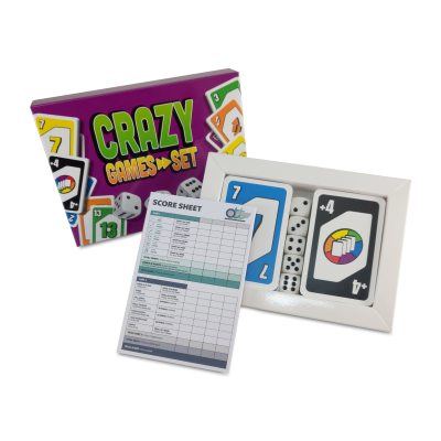 Afbeelding van relatiegeschenk:Crazy Games Set